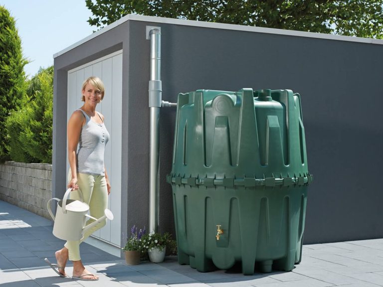 Cuve de récupération d'eau de pluie modulable